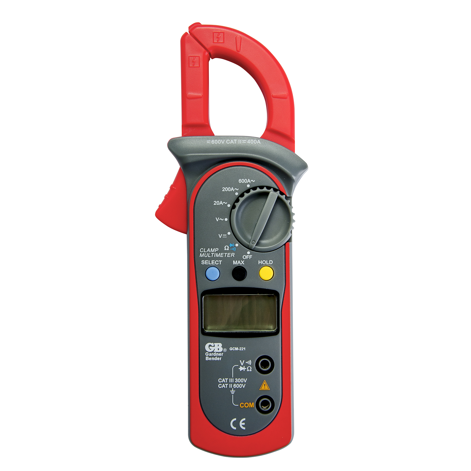 6 Function Digital Manual Ranging Clamp Meter