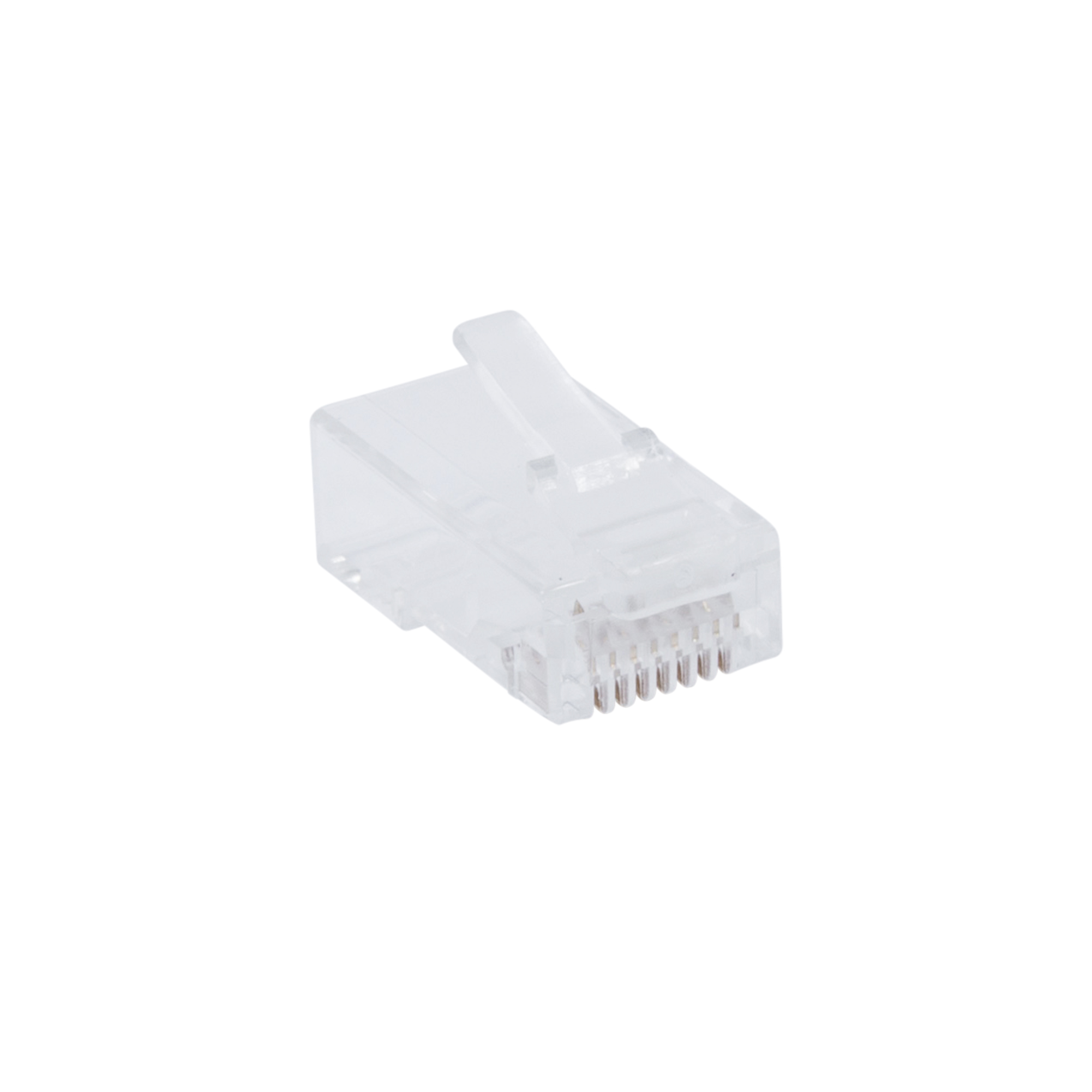 50 TelCom RJ-45 Cat 6 Modular Plugs, 8-Position, 8-Contact