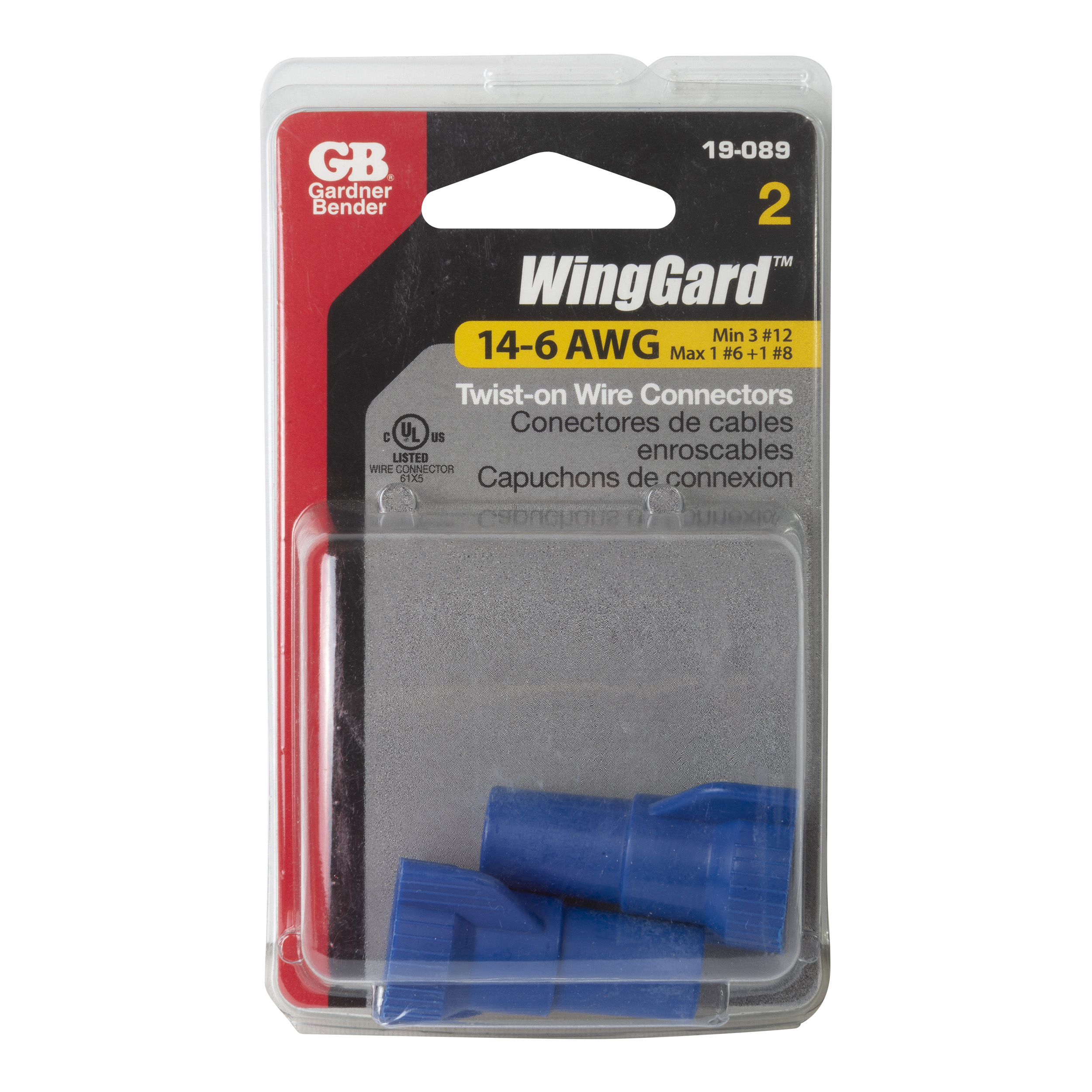 WingGard ULTRA, High-Leverage, Easy-on, Wing-type, Twist-on Wire 