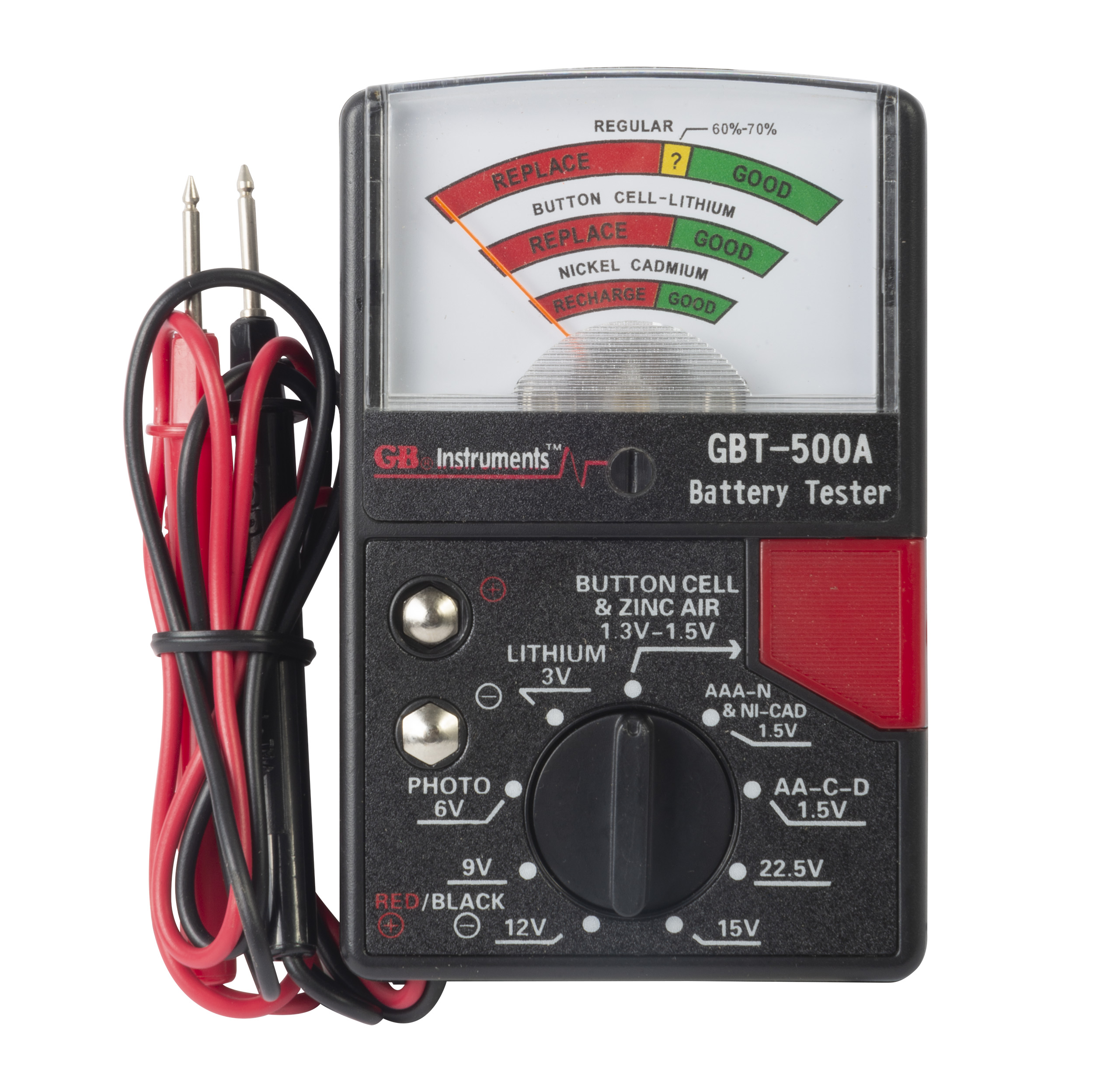 how to test coin battery with multimeter