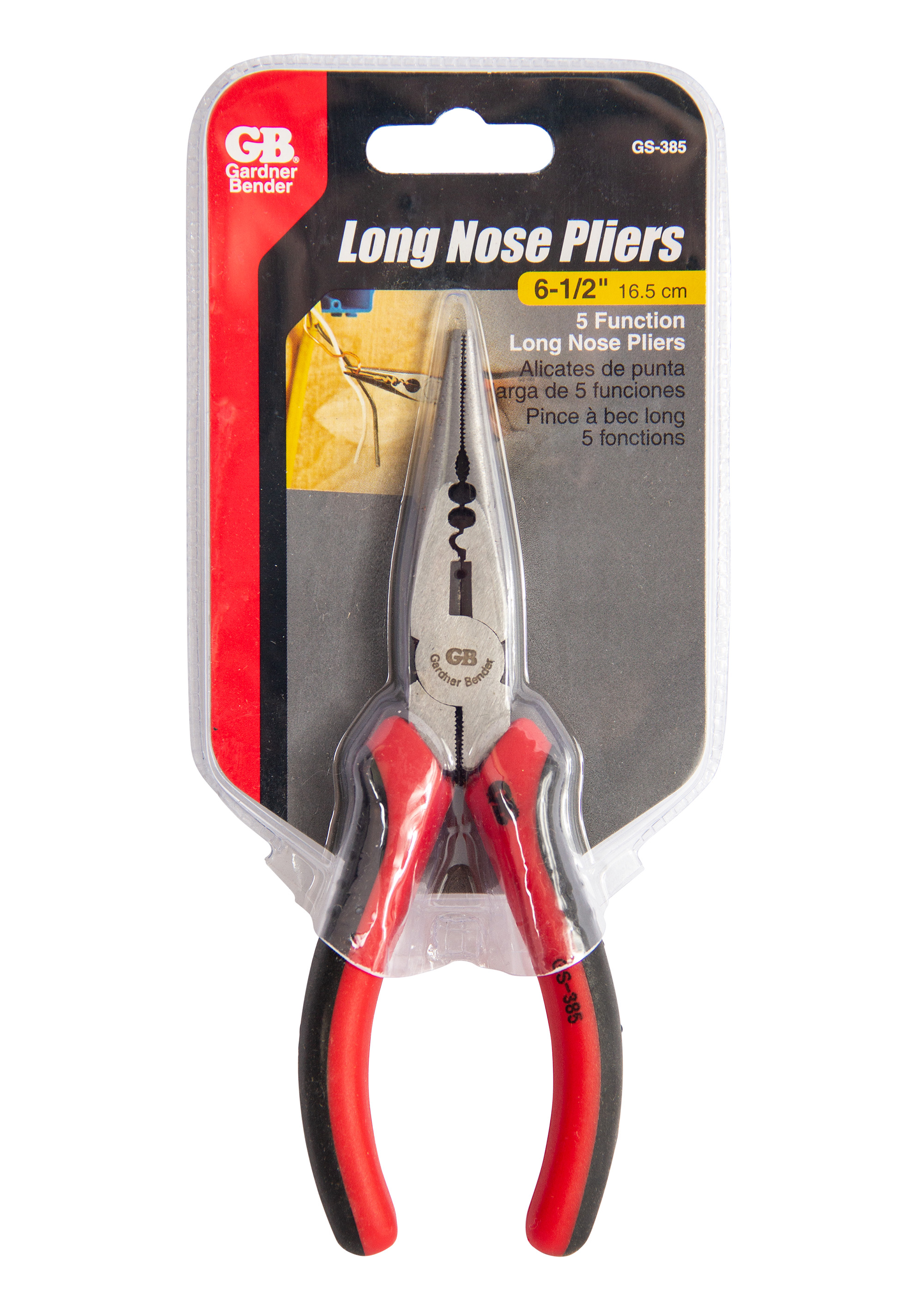 Long Nose with Cutter and Crimper